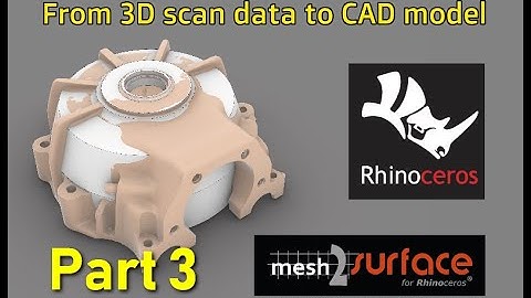 From 3D scan data to CAD model - reverse engineering of Motorbike Crankcase - PART-3