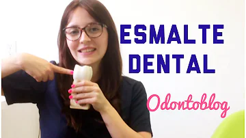 ¿Qué forma el esmalte dental?