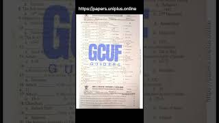 Ideology and Constitution of Pakistan (ICP-321) GCUF BS/ADP Programs Past Paper| Fall-2025-2026