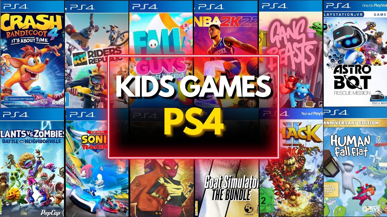 Top 45 Best PS4 Games for Kids to Play