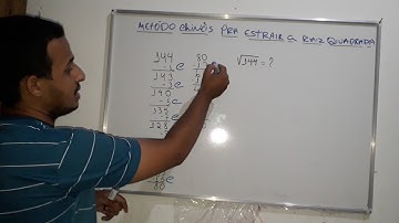 método chinês de extrair a raiz quadrada