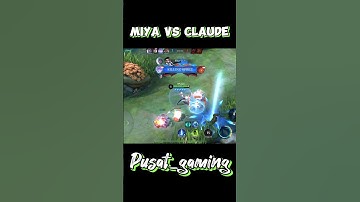 Miya Vs Claude #mobilelegends #miyamlbb #claude #shorts