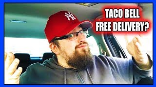GrubHub Taco Bell Free Delivery Feb. 7th? Hmm... (PTD Vlogs Day 445)