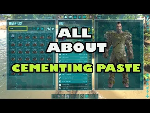 Ark how to make cementing paste