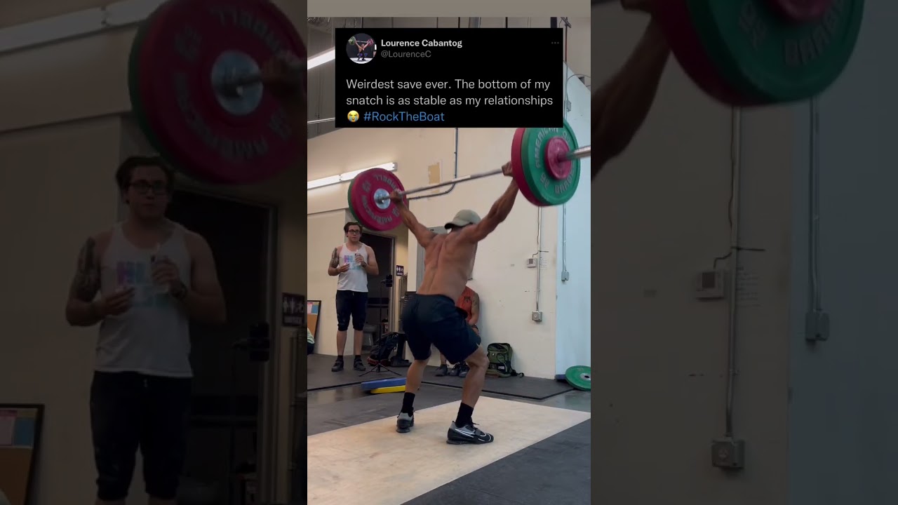 Bottom position snatch stability is all I want 