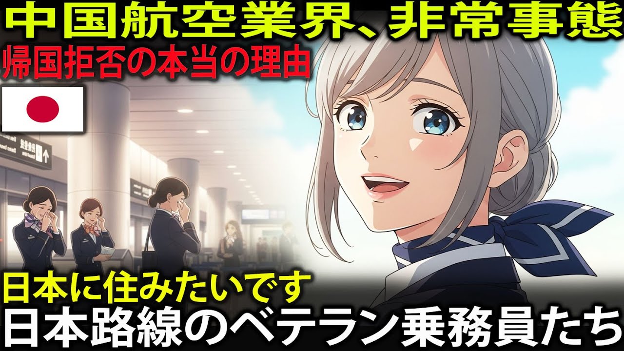 [海外感動秘話] 中国乗務員帰国拒否事態、東京空港の降機過程で確認した日本人の市民意識