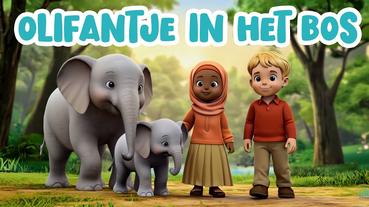 Olifantje in het bos Animatie Nasheed - Ibrahim El Kaddouri