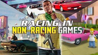 The World of Racing in Non-Racing Games