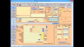 Setting Up the Work Order File