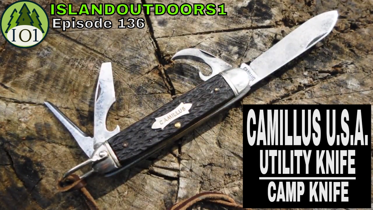 CAMILLUS UTILITY KNIFE MADE IN U.S.A. -🇺🇸- Episode 136 - YouTube
