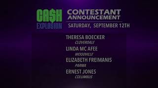 Contestant Announcement - July 25, 2026 (9/12/26)