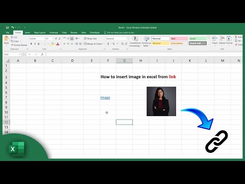 How to insert image in excel from link