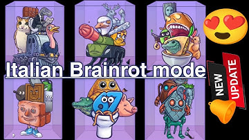 Merge Fellas All Italian Brainrot Modes in Single Frame Video College Mode New Update #mergefellas 