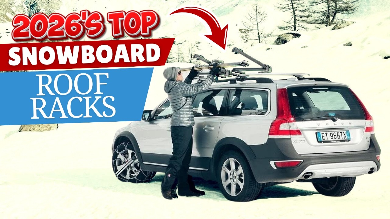 Best Snowboard Roof Racks 2026 (Brutally Honest Picks)