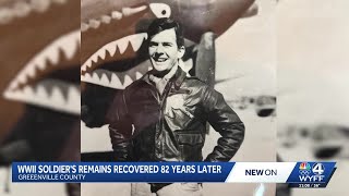 WWII soldier's remains recovered 82 years later