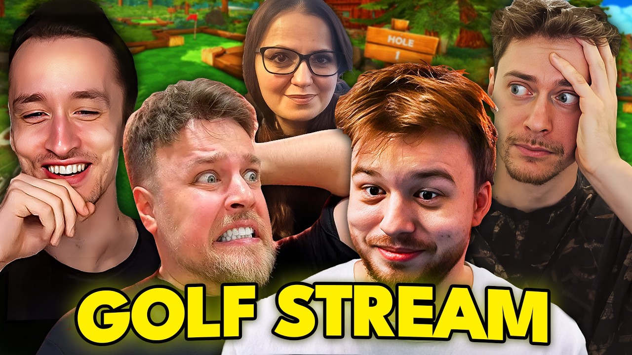 Golf se Stejkem, Flygunem, Herdynem a Aimonkou