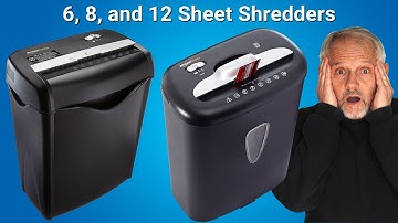Amazon Basics Sheet Paper Shredder Features