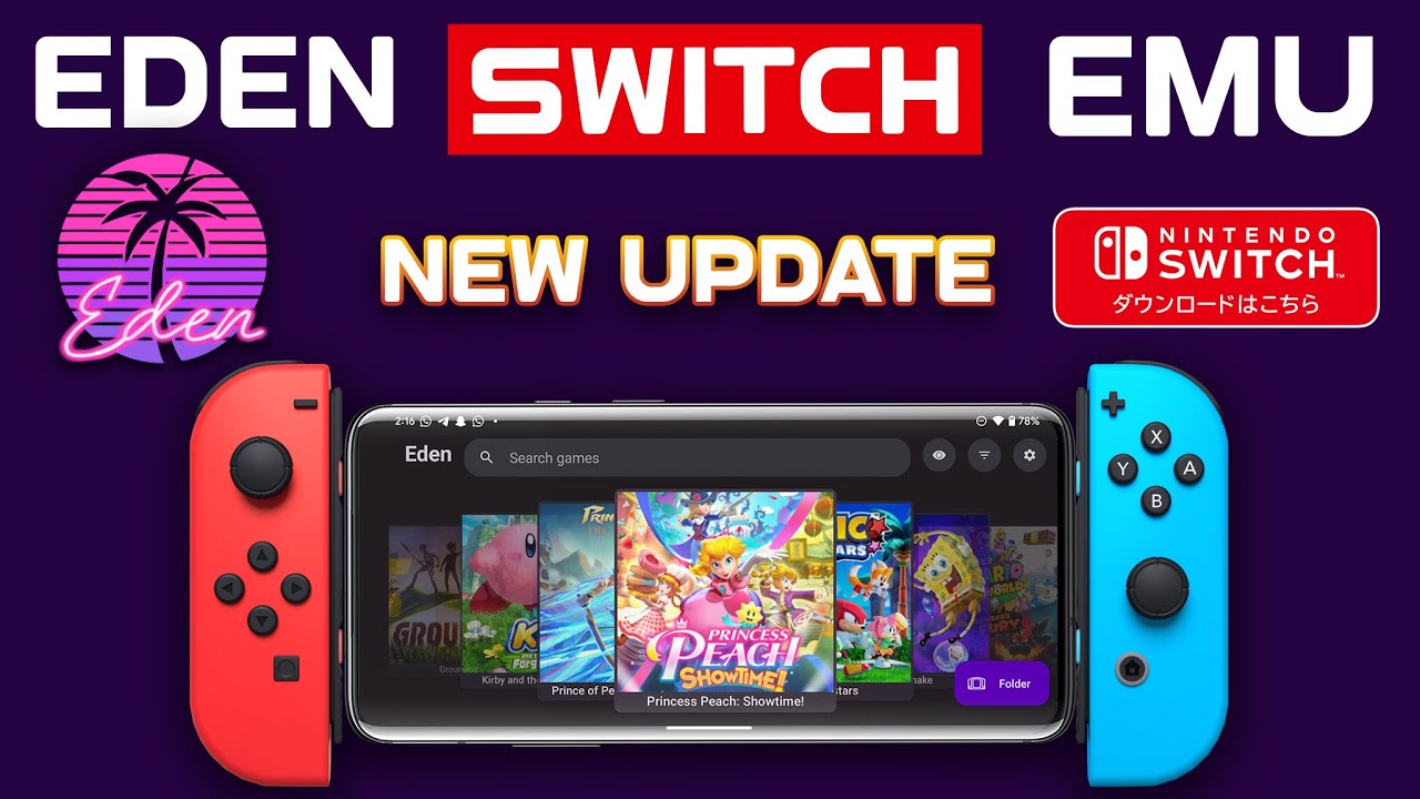 Eden Emulator Big Update: A New Nintendo Switch Emulator Play Switch ...