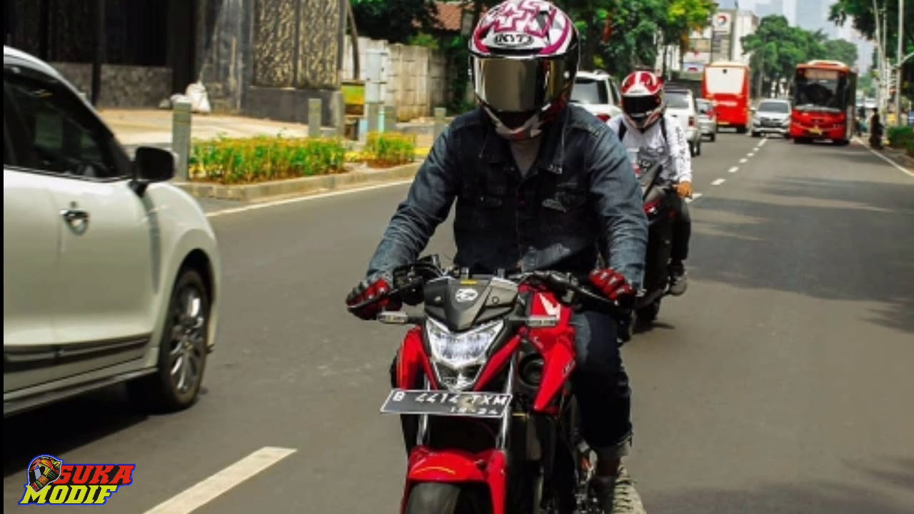 Modifikasi CB 150R stang rzr - YouTube