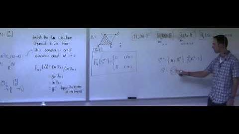 Lecture 20 . Combinatorial Commutative Algebra (Federico Ardila)