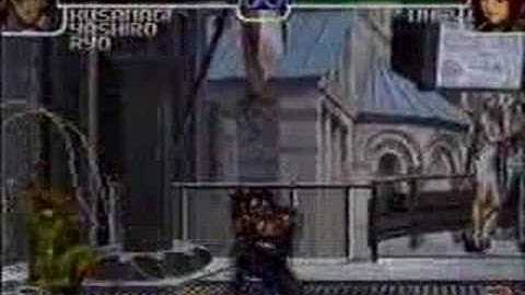 Kof2002 - Kusanagi/O Yashiro/Ryo vs. Athena/May Lee/Whip