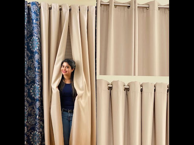 Curtain Hack - Neat Curtain Pleats - DIY Curtain Pleats - Amazing Results -  So Easy - No Cost! 