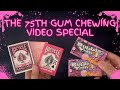 Asmr gum chewing n solitaire 75th special  asmr solitaire 552