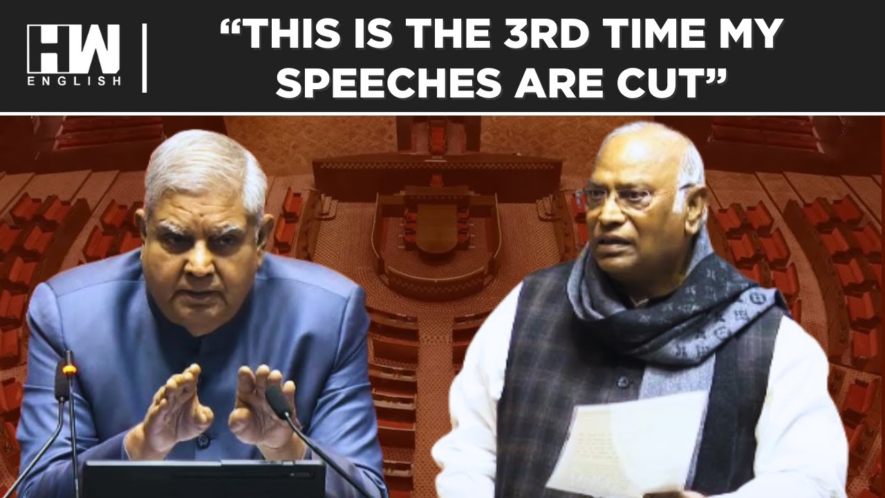 Mallikarjun Kharge Irked in Rajya Sabha Over Speeches Getting Expunged | Parliament | Congress