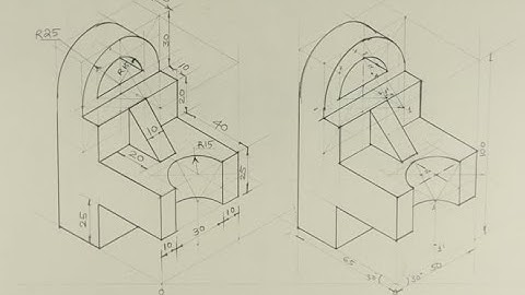 Copy isometric 19  - Engineering drawing  - Technical drawing