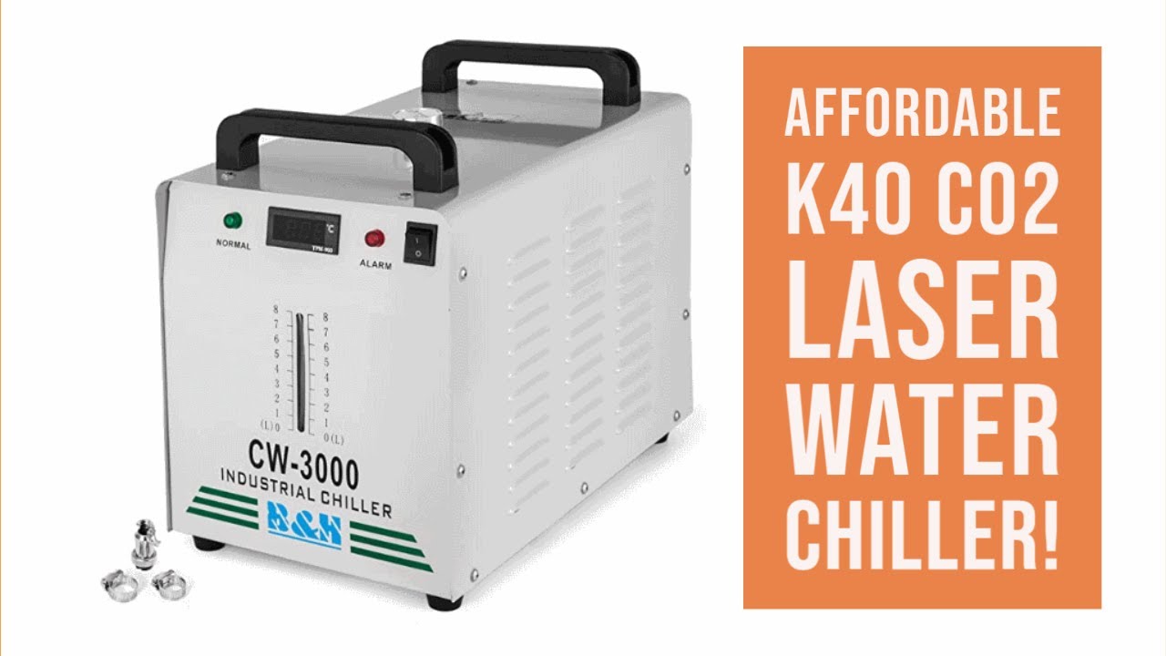 CW-3000 220V Wasserkühler 50W /℃ CO2 Laser Chiller für Kennzeichnung Gravur DHL 
