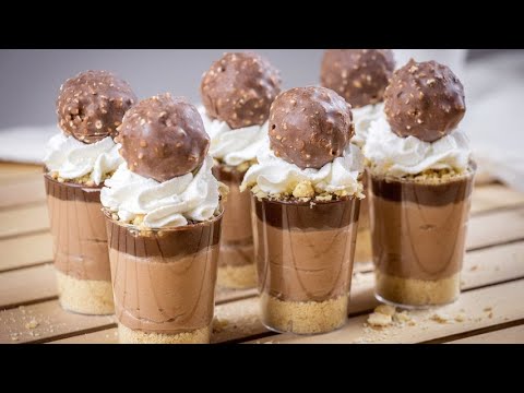 Bicchierini di mousse e cioccolato: il dessert perfetto per sorprendere chiunque!