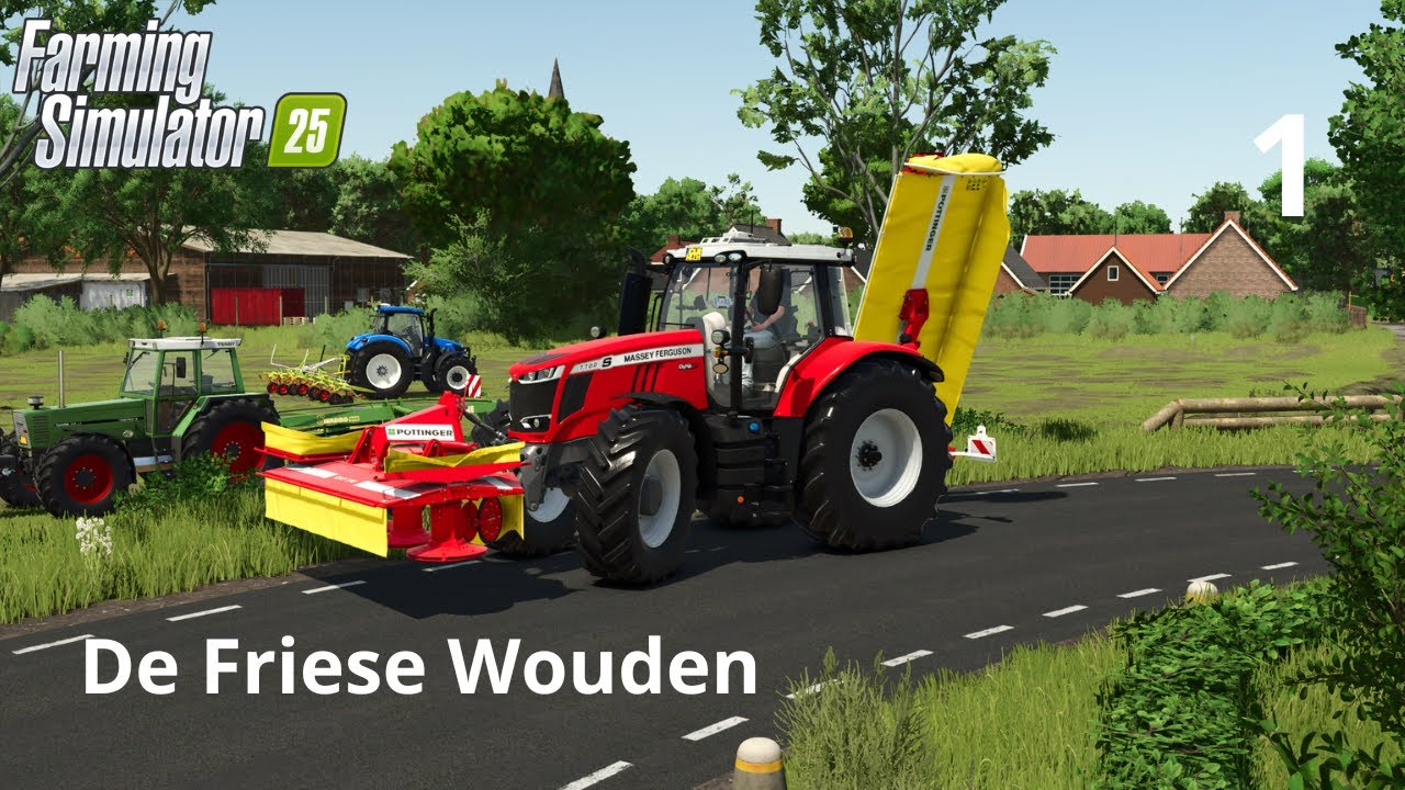 Вышла самая красивая карта FS25 | Фризские леса #1 | FS25
