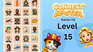 Connect Master level 15 very hard level Walkthrough Solution 