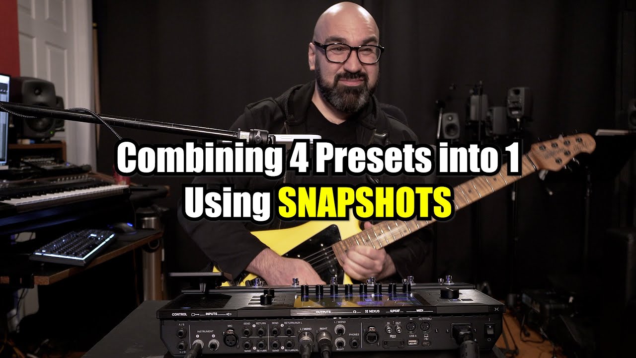 The Power of Snapshots on the Line 6 Helix Stadium