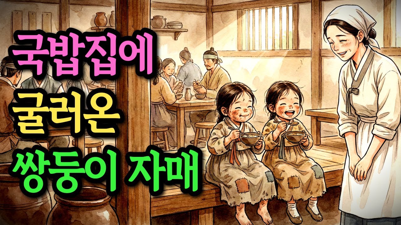 국밥집에 굴러온 쌍둥이 자매 | 야담·민담·전설·설화·옛날이야기·오디오북