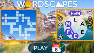 Wordscapes Daily Puzzle June 8, 2023