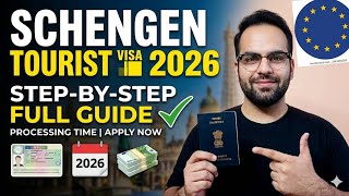 Schengen Tourist Visa Process 2026 | Step-by-Step Full Guide | Processing Time | Schengen Visa Apply