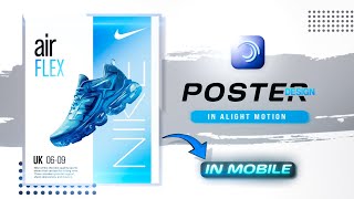 How to Create Nike Air Flex Shoes Poster Design in Mobile 📱 | Photoshop Style 🎨 screenshot 5