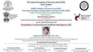 Empathetic Conversational Artificial Intelligence (AI) by Professor Pascale Fung