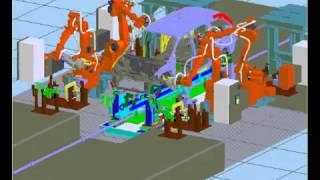 Welding Robot Simulation   YouTube