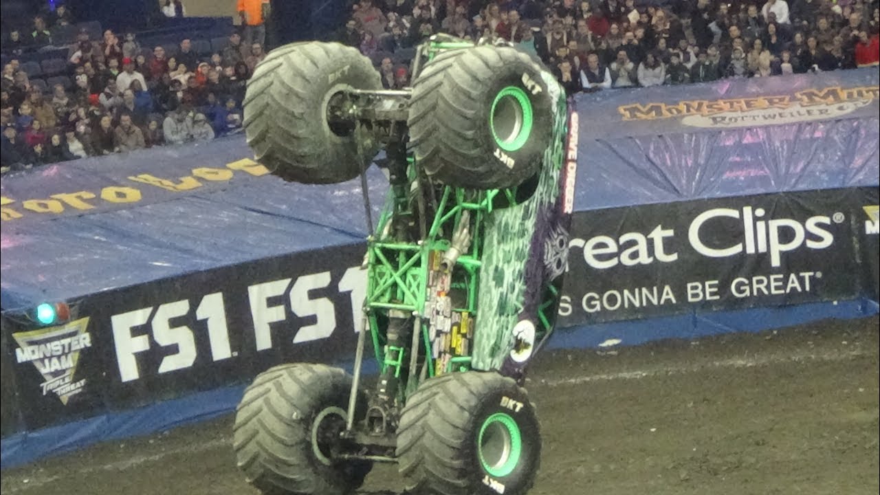 Monster Truck Wheelies : Monster Jam Breaking World Records: The Nose ...