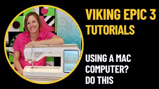 Husqvarna Viking Designer Epic 3 Using a Mac Computer? Watch this Video
Learn a few tricks when using a MAC computer with the Husqvarna Viking Designer Epic 3 sewing and embroidery machine.
Click here to start watching the complete playlist of Husqvarna Viking Designer Epic 3 tutorials: https://www.youtube.com/playlist?list=PLvE6jwvXA4CEU9Bb7D88aUtiSnpX3W99U
We recommend for you the following online courses for you and your beautiful Husqvarna Viking Epic 3.
Plus, we just added a new Husqvarna Viking All-Access Course Bundle, I will put a link at the end for you to check out.
1. Embroidery Essentials: https://sewing-mastery.teachable.com/p/embroidery-essentials
2. Husqvarna Viking Stitching Cosmos: https://sewing-mastery.teachable.com/p/husqvarna-viking-stitching-cosmos
3. Viking/Pfaff Quick Font: https://sewing-mastery.teachable.com/p/quick-font-online-course
4. Machine Embroidery 101 - Everything You Should Know BEFORE You Start Embroidering: https://sewing-mastery.teachable.com/p/machine-embroidery-101
5. Husqvarna Viking BOOTCAMP: https://sewing-mastery.teachable.com/p/husqvarna-viking-bootcamp
6. Husqvarna Viking Design Positioning Master Class: https://sewing-mastery.teachable.com/p/husqvarna-viking-design-positioning-master-class
7. Husqvarna Viking Digital Foot Book: https://sewing-mastery.teachable.com/p/husqvarna-viking-foot-book-digital-download
8. FREE COURSE - The Art of a Fiber Exchange: https://sewing-mastery.teachable.com/p/the-art-of-a-fiber-exchange
9. Travel-Size Backgammon Game: https://sewing-mastery.teachable.com/p/backgammon-game-online-course
๐ Find all our online courses here: https://sewing-mastery.teachable.com
In each course, scroll down to the Course Curriculum to find the videos you can preview for FREE and see if the course is right for you. We hope to see you in class soon!
We also recommend these free video tutorials. You can start binge-watching them from the beginning here:
If you are looking for a fun project to become more familiar with your sewing machine, check out why you need to start a Stitch Book today: https://sewingmastery.com/have-you-started-your-stitch-book-yet/
NEW Husqvarna Viking All-Access Course Bundle: https://sewing-mastery.teachable.com/p/husqvarna-viking-course-bundle Husqvarna Viking Designer Epic 3 Using a Mac Computer? Watch this Video