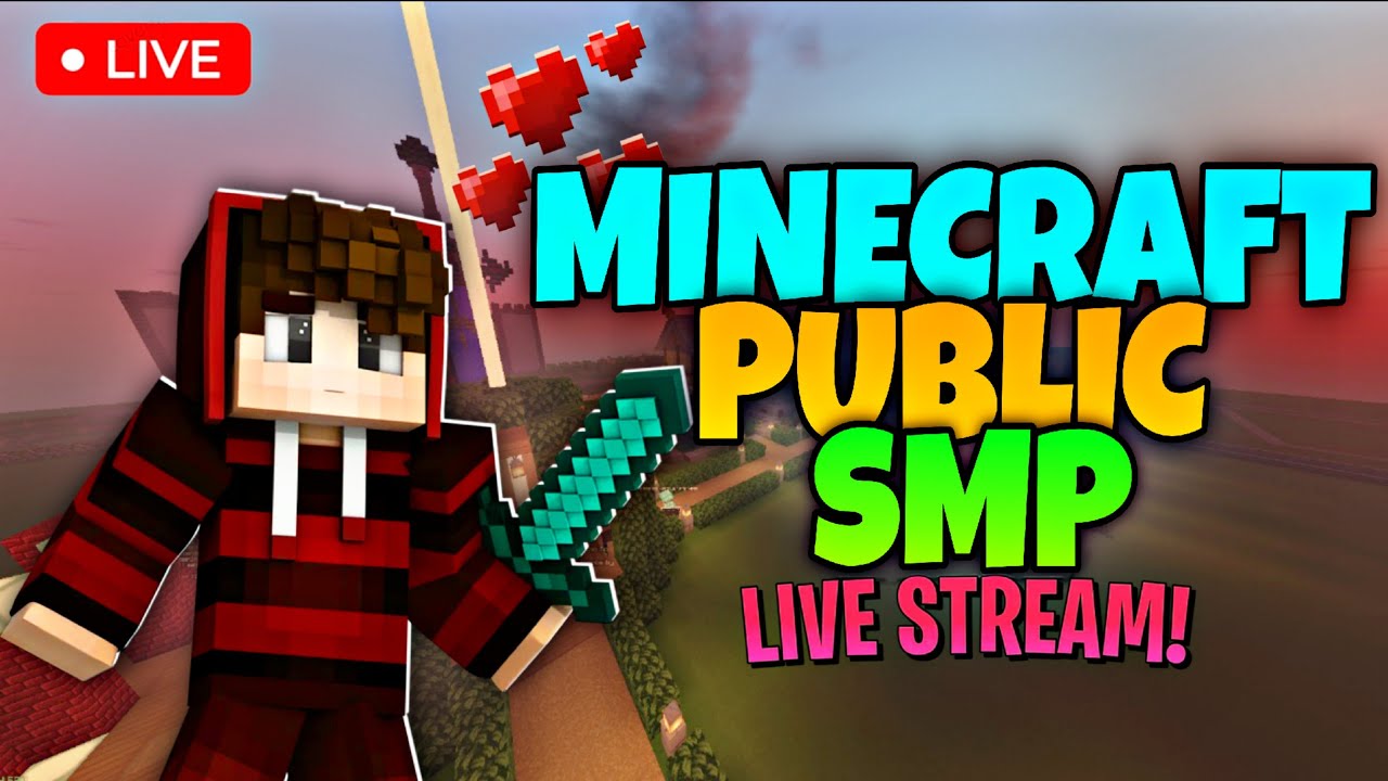 MINECRAFT PUBLIC SMP LIVE 🤯 | 24/7 Online Java + Bedrock/Pe SMP 🥳 ...