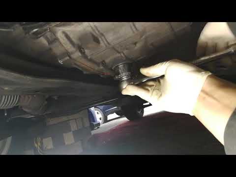 2004 mitsubishi endeavor transmission gasket & fluid change