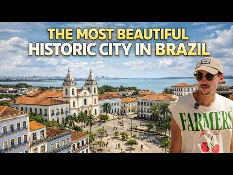The Most Beautiful Historical City in Brazil. São Luís do Maranhão. Northeast off Brazil.