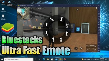 BLUESTACK 5 ULTRA FAST EMOTE IN GAME I HOW TO DO FAST EMOTE IN BLUESTACKS 5 I B2K FAST EMOTE TRICK
