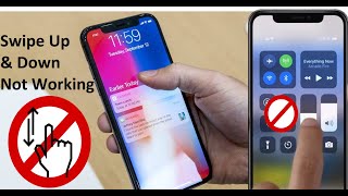 How to Fix Swipe Up & Down Not Working in iPhone Notification, Control Center, App Switcher Close