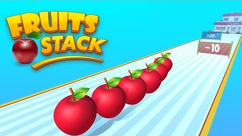 fruit stack juice vs popsicle stack new tiktok all max level iOS #satisfying