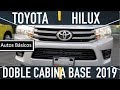 Toyota Hilux 2019 Doble cabina base