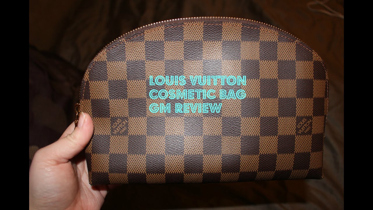 1 WEEK UPDATE ON THE NEW LOUIS VUITTON COSMETIC POUCH GM M46458 + WHAT'S IN  MY BAG & IS IT WORTH IT? 